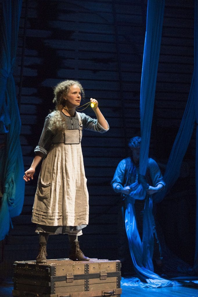 Kate Besworth as Molly in Peter and the Starcatcher.